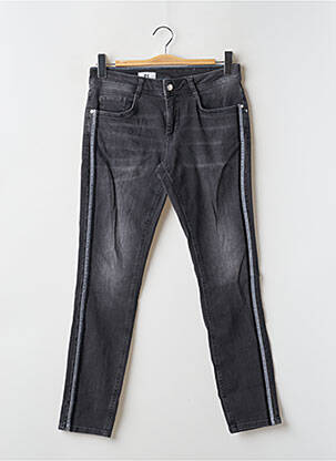 Blugi cu croială slim negru STREET ONE femeie