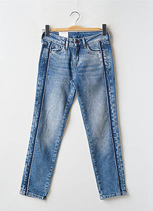 Blugi cu croială dreaptă albastru PEPE femeie