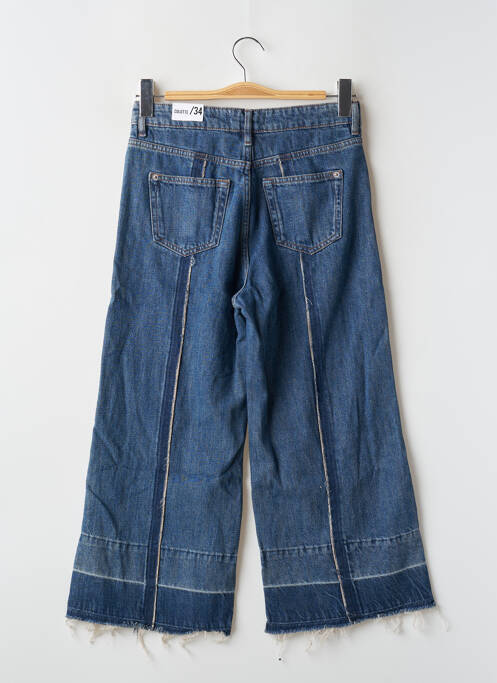 Blugi cu croială dreaptă albastru MANGO femeie