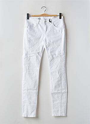 Blugi cu croială slim alb STREET ONE femeie