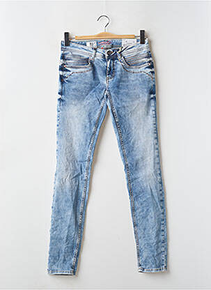 Blugi cu croială slim albastru STREET ONE femeie