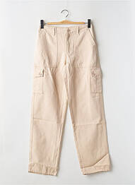 Pantalon cargo bej SUBDUED femme