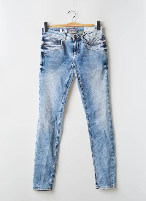 Blugi cu croială slim albastru STREET ONE femeie