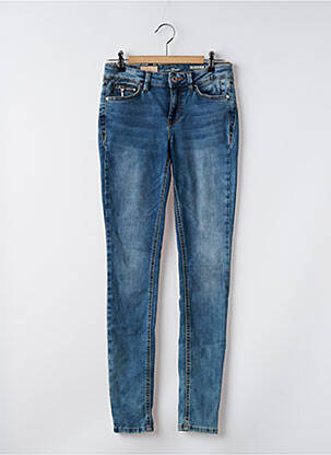 Blugi skinny albastru TOM TAILOR femeie