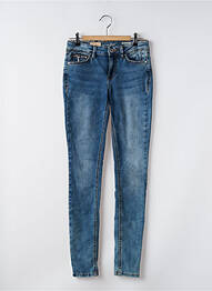 Blugi skinny albastru TOM TAILOR femme