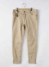 Pantalon slim bej ONLY femeie