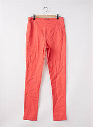 Pantalon slim roz PIECES femeie