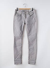 Blugi cu croială slim gri STREET ONE femme