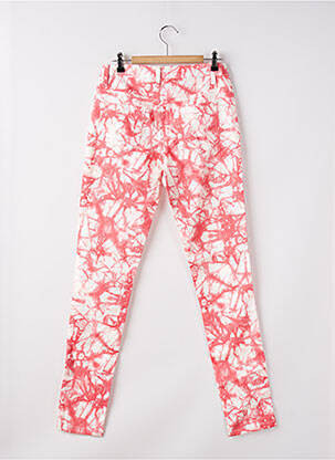 Pantalon slim roz PIECES femeie