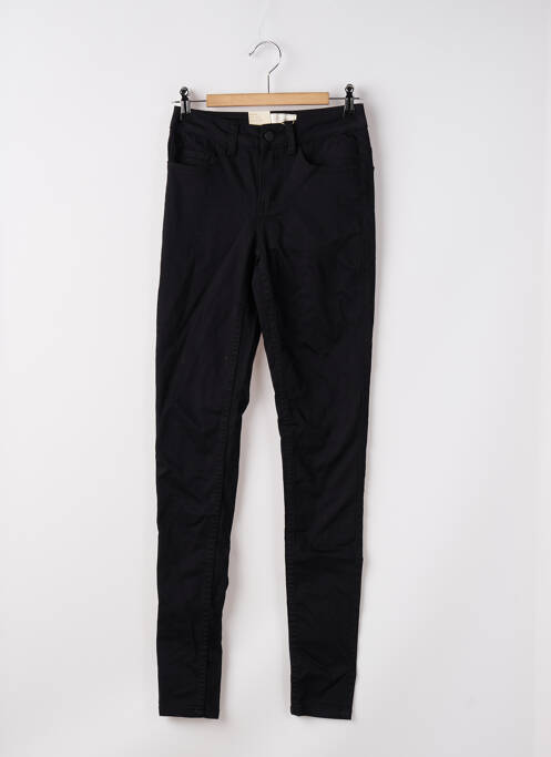 Pantalon slim negru PIECES femeie