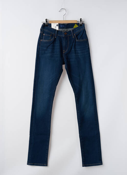 Blugi cu croială dreaptă albastru PEPE femeie