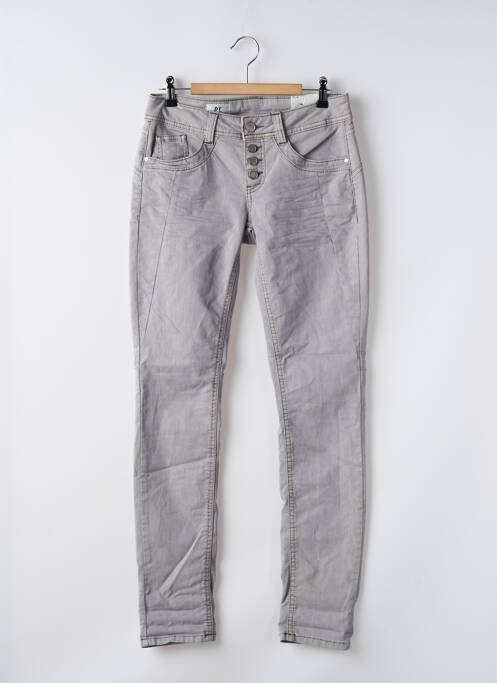 Blugi cu croială slim gri STREET ONE femme