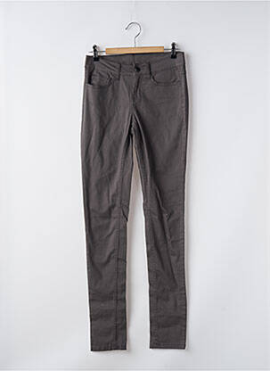 Pantalon slim gri PIECES femeie