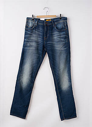Blugi cu croială slim albastru JACK & JONES bărbat