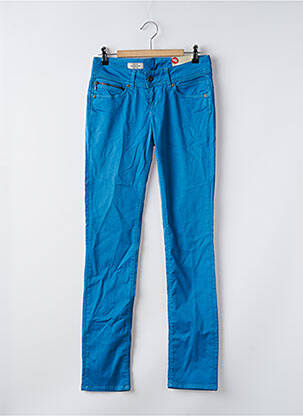 Pantalon slim albastru PEPE femeie