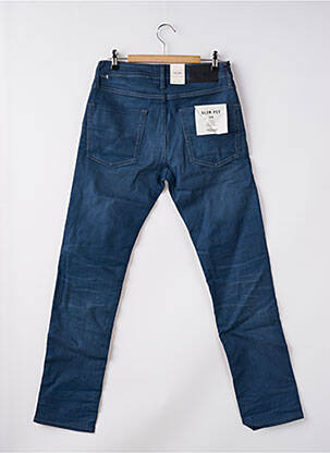 Blugi cu croială slim albastru JACK & JONES bărbat