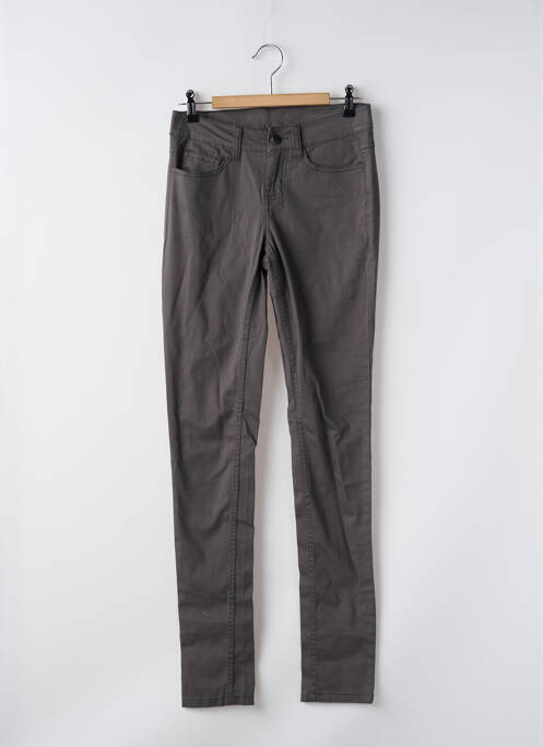 Pantalon slim gri PIECES femeie