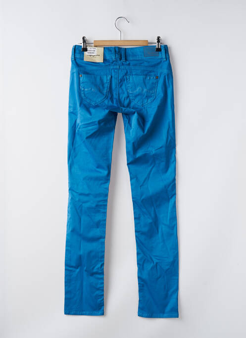 Pantalon slim albastru PEPE femeie