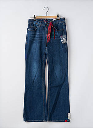 Blugi cu croială largă albastru EDC femeie