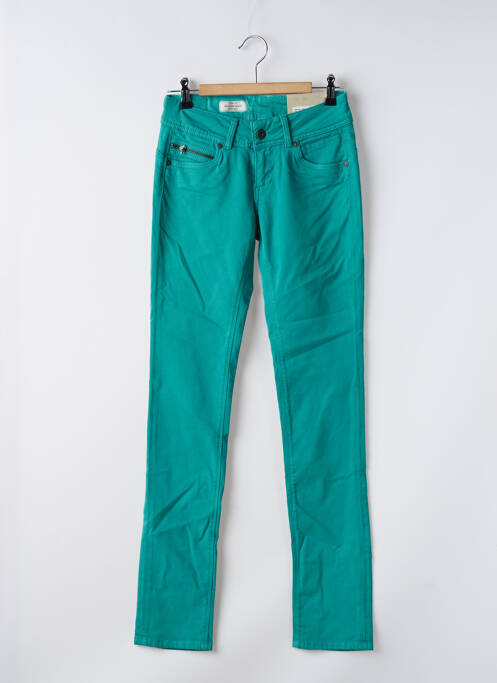 Pantalon slim verde PEPE femeie