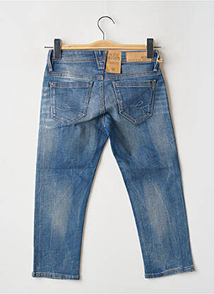 Pantalon trei sferturi albastru EDC femeie