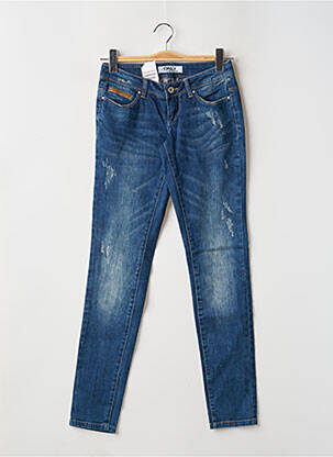 Blugi skinny albastru ONLY femeie