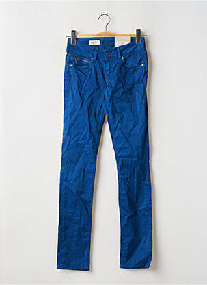 Pantalon slim albastru PEPE femeie