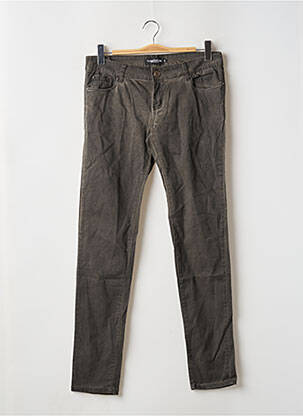 Pantalon slim verde MADONNA femeie