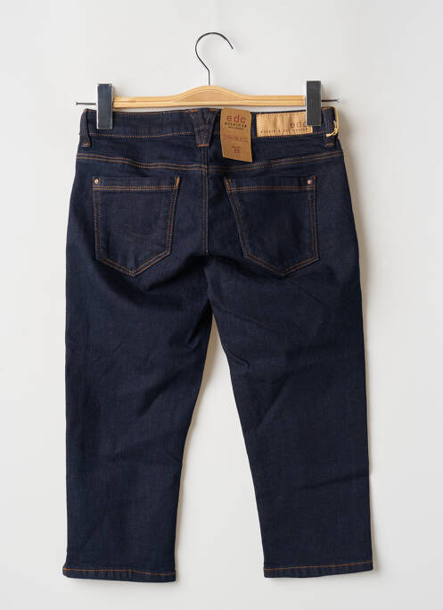 Blugi cu croială dreaptă albastru EDC femeie