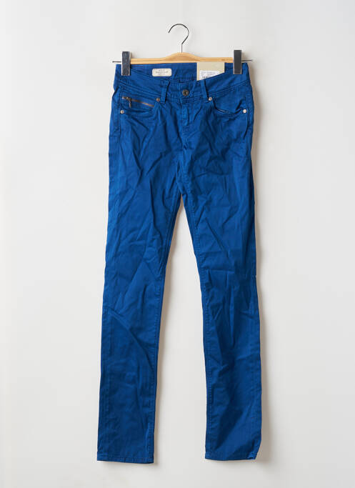 Pantalon slim albastru PEPE femeie
