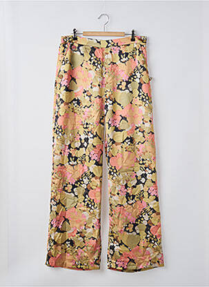 Pantalon evazat verde MOLLY BRACKEN femeie