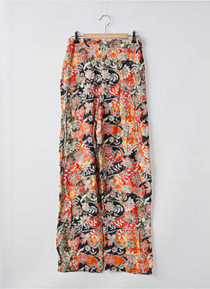 Pantalon drept portocalie VERO MODA femeie