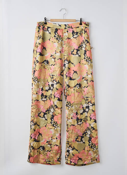 Pantalon evazat verde MOLLY BRACKEN femeie