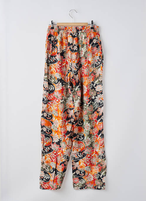 Pantalon drept portocaliu VERO MODA femeie