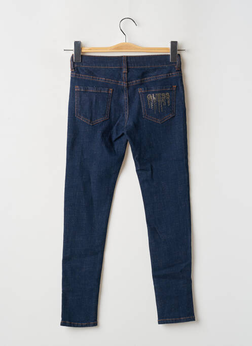 Blugi cu croială slim albastru GUESS fată