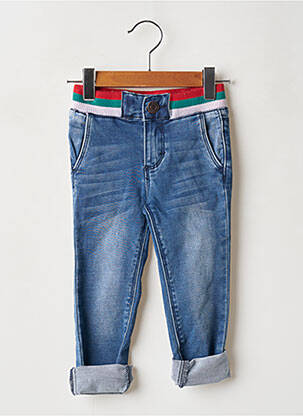 Blugi cu croială slim albastru ESPRIT fată