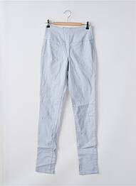 Pantalon slim albastru PIECES femeie