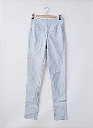 Pantalon slim albastru PIECES femeie