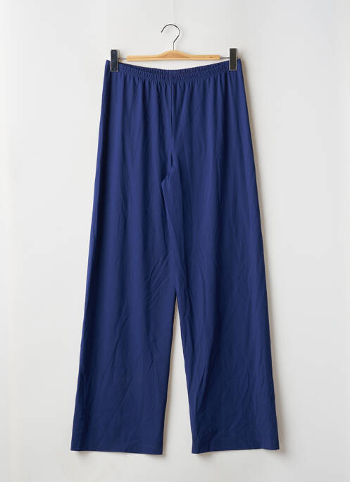 Pantalon larg albastru LI Q femeie