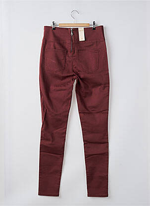 Jegging maro PIECES femeie