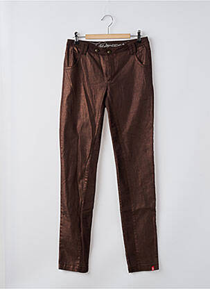 Pantalon slim maro EDC femeie