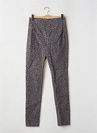 Jegging gri PIECES femme