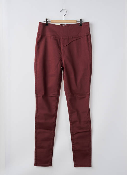 Jegging maro PIECES femeie