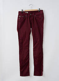 Pantalon slim roșu PEPE femeie