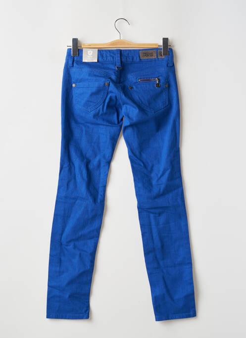 Blugi cu croială slim albastru FREEMAN T.PORTER femeie