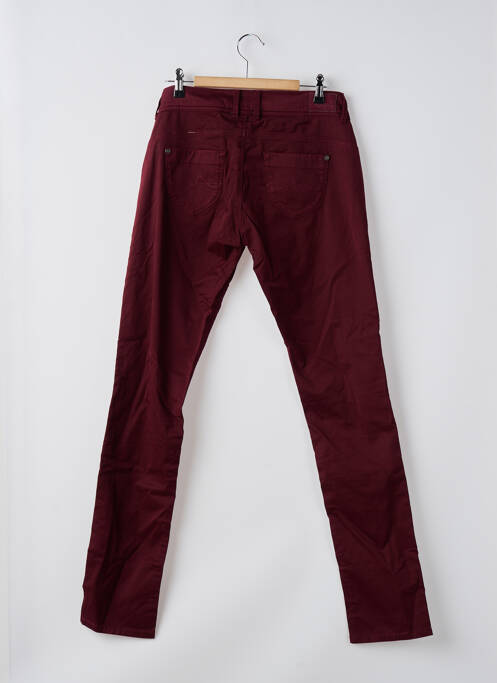 Pantalon slim roșu PEPE femeie