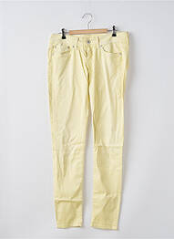 Pantalon slim galben PEPE femeie