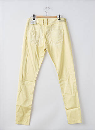 Pantalon slim galben PEPE femeie