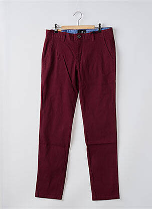 Pantalon chino roșu BRUCE & BUTLER  bărbat