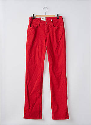 Blugi cu croială dreaptă roșu MAC femeie